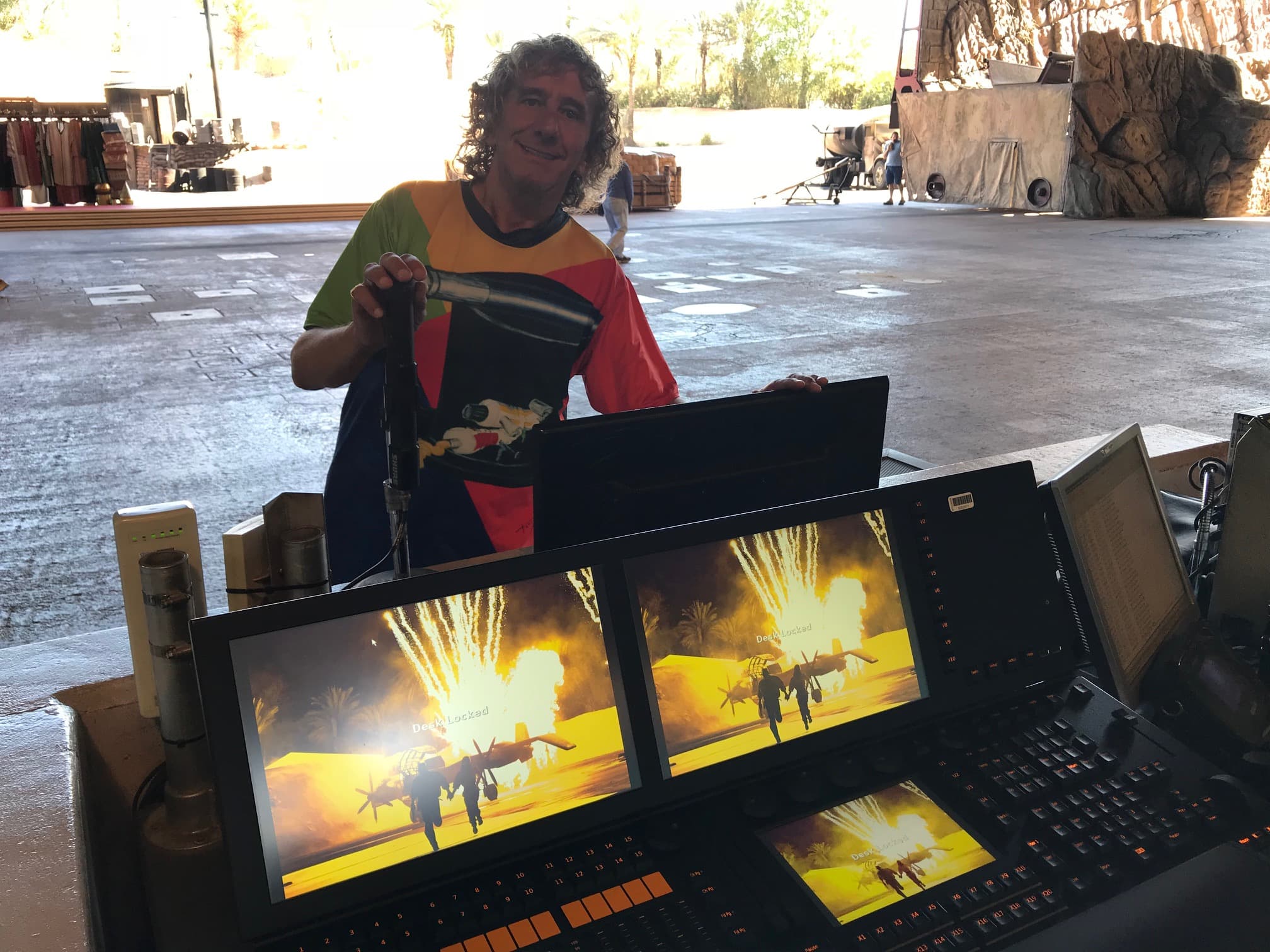 Tony Rei in den Disney Studios