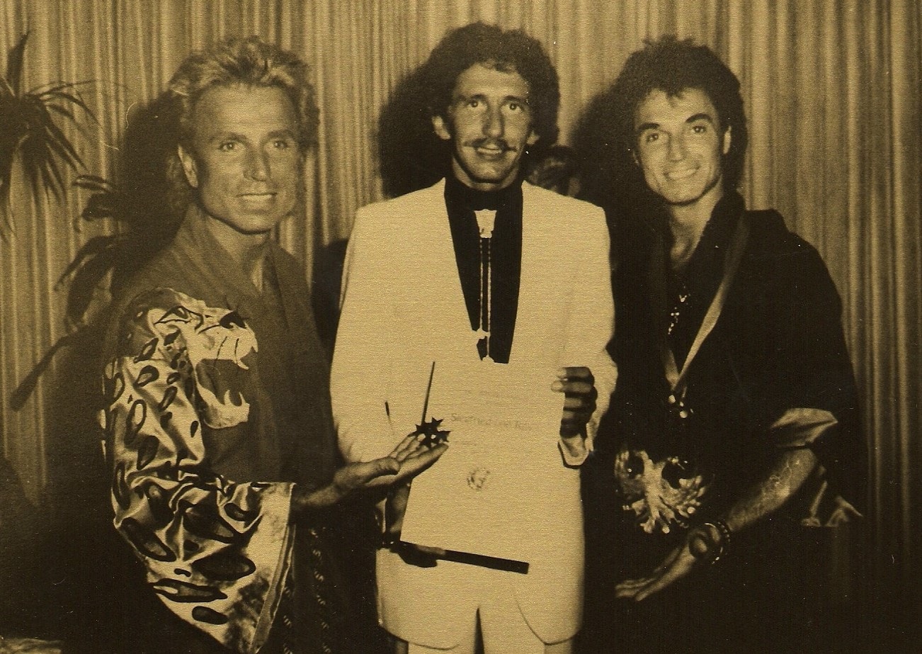 Goldenes Verdienstzeichen der magie siegfried and roy mit tony rei