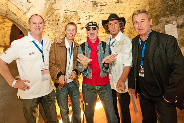 Peter Gossner Andi Goldberger Harpo Tony und Udo