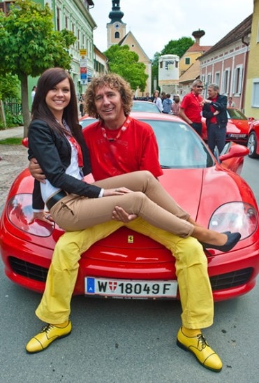 Tony Rei Ferrari Ausfahrt