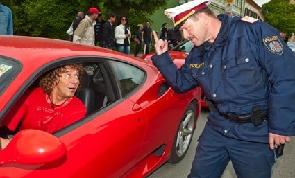 Tony Rei Ferrari Polizei