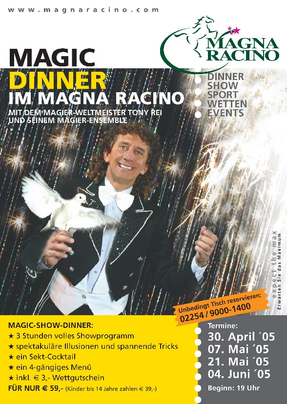 Tony Rei im Magna Racino