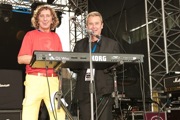 Tony Rei und Udo Huber bei der Probe Kufstein unlimited