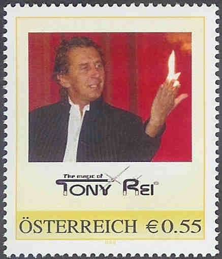Tony Rei bekommt eigene Briefmarke