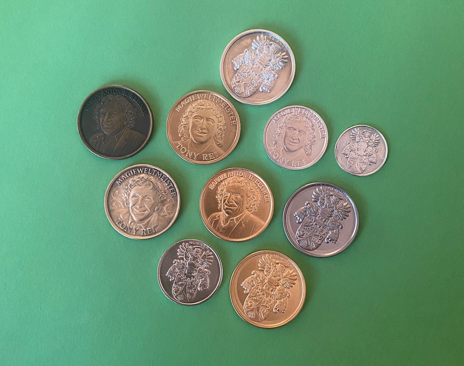 Eigene Münzen, eigenes Geld – Tony Rei eigenes Geld Tony Rei Muenzen