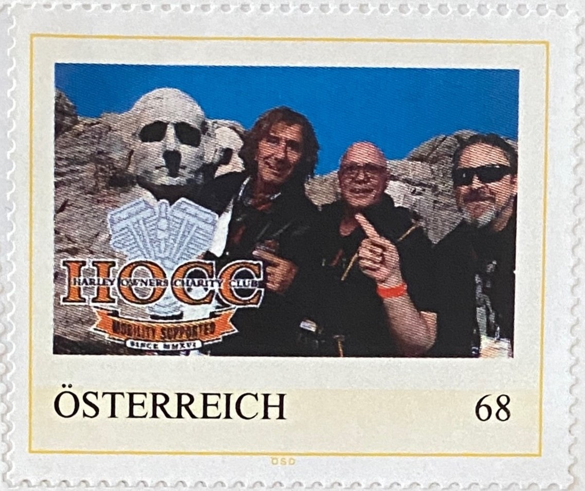 Tony Rei Briefmarke wir drei