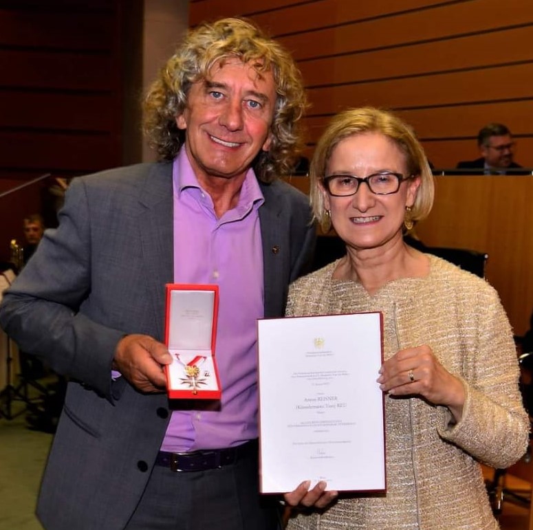 Tony Rei und Mikl Leitner