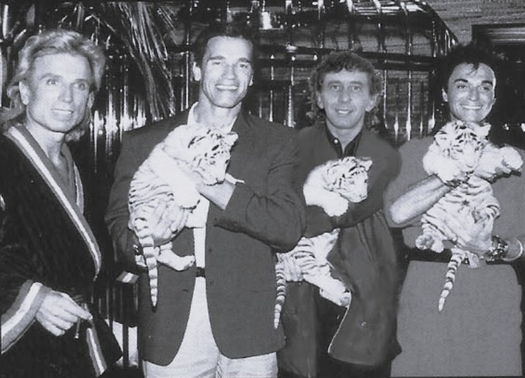 Tony Rei Arnold Siegfried & Roy