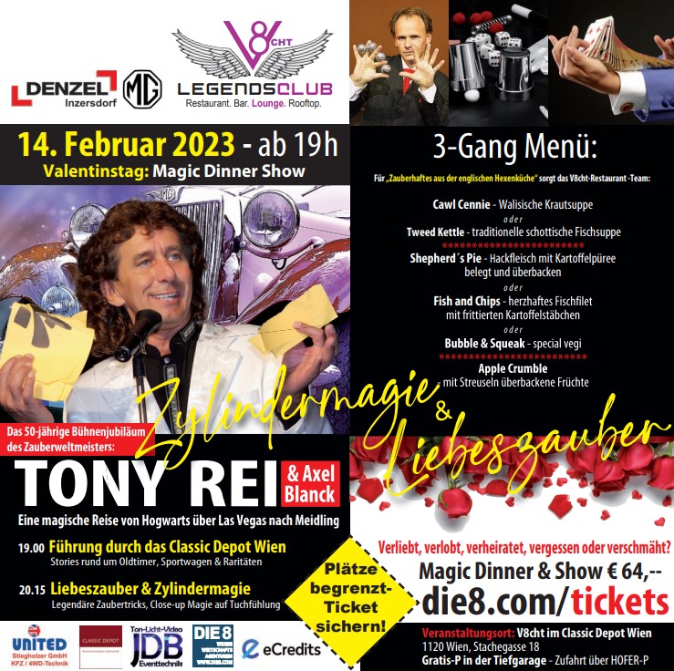 Tony Rei im magischen Salon