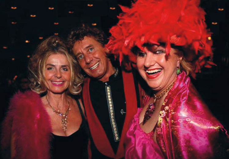 Maria Lahr, Tony Rei und Doris Maria Kofler