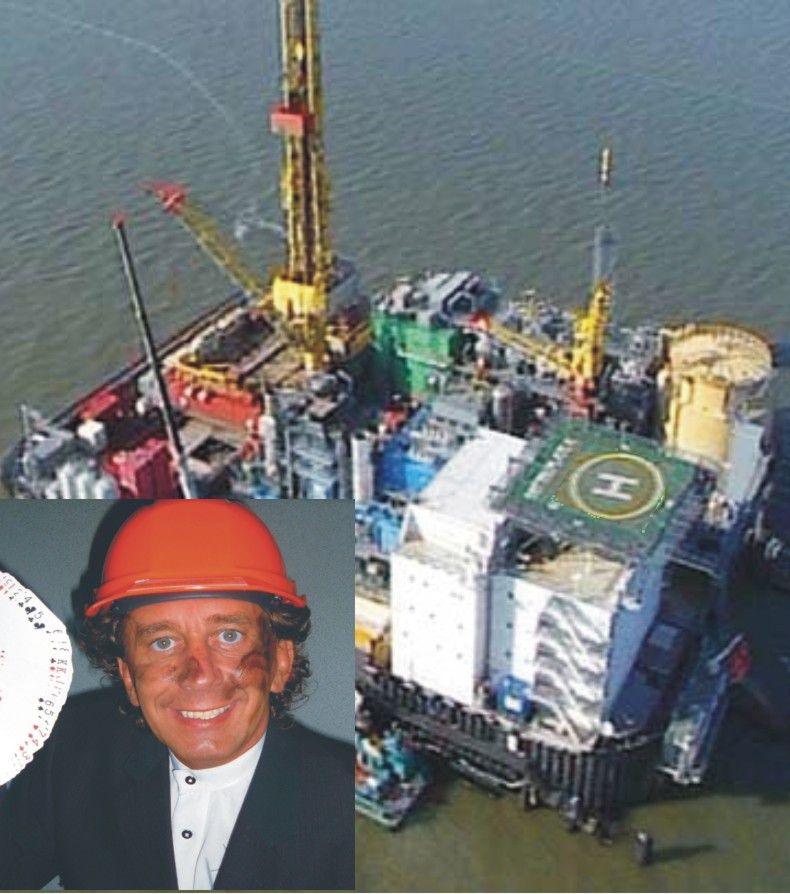 Tony Rei, Bohrinsel-Zauber in der Nordsee