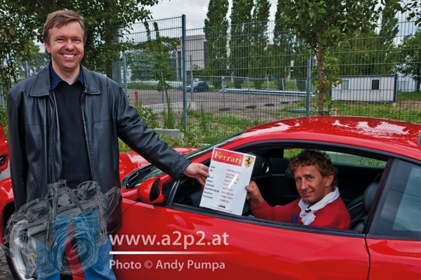 Tony Rei hat den schnellsten Ferrari Österreichs