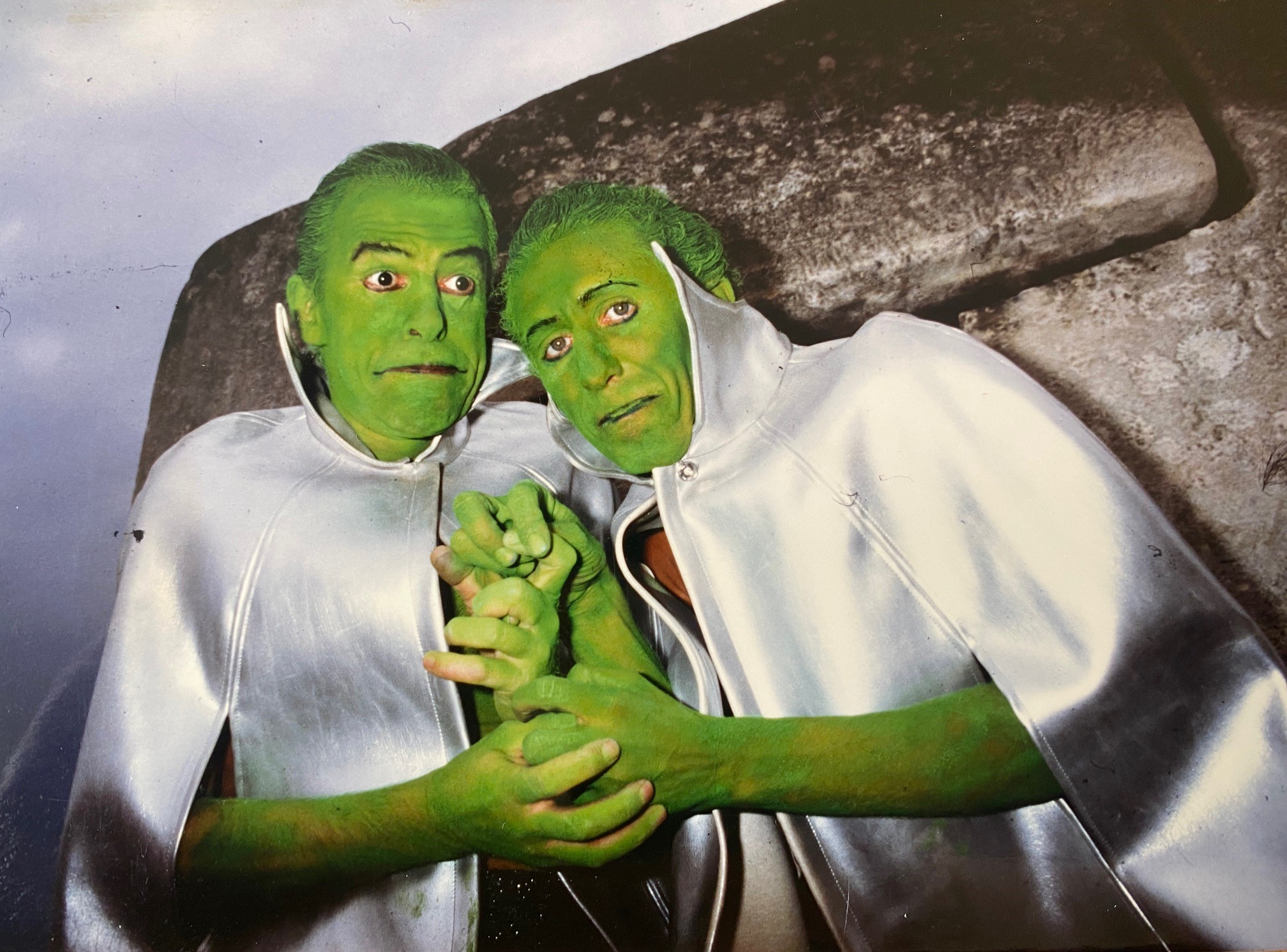 Tony Rei und Toni grüne Männchen