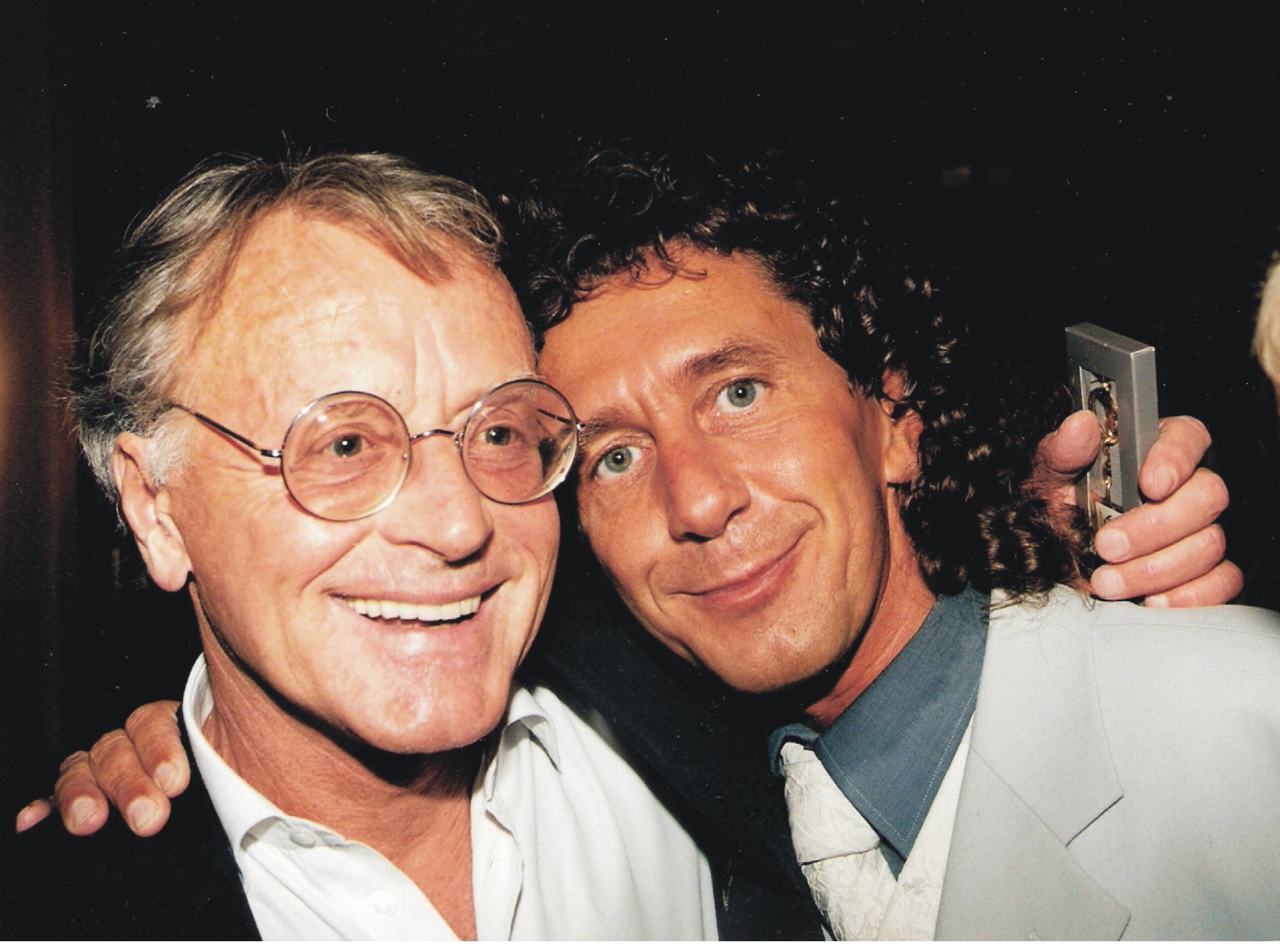 2000: Helmuth Lohrner mit Tony Rei