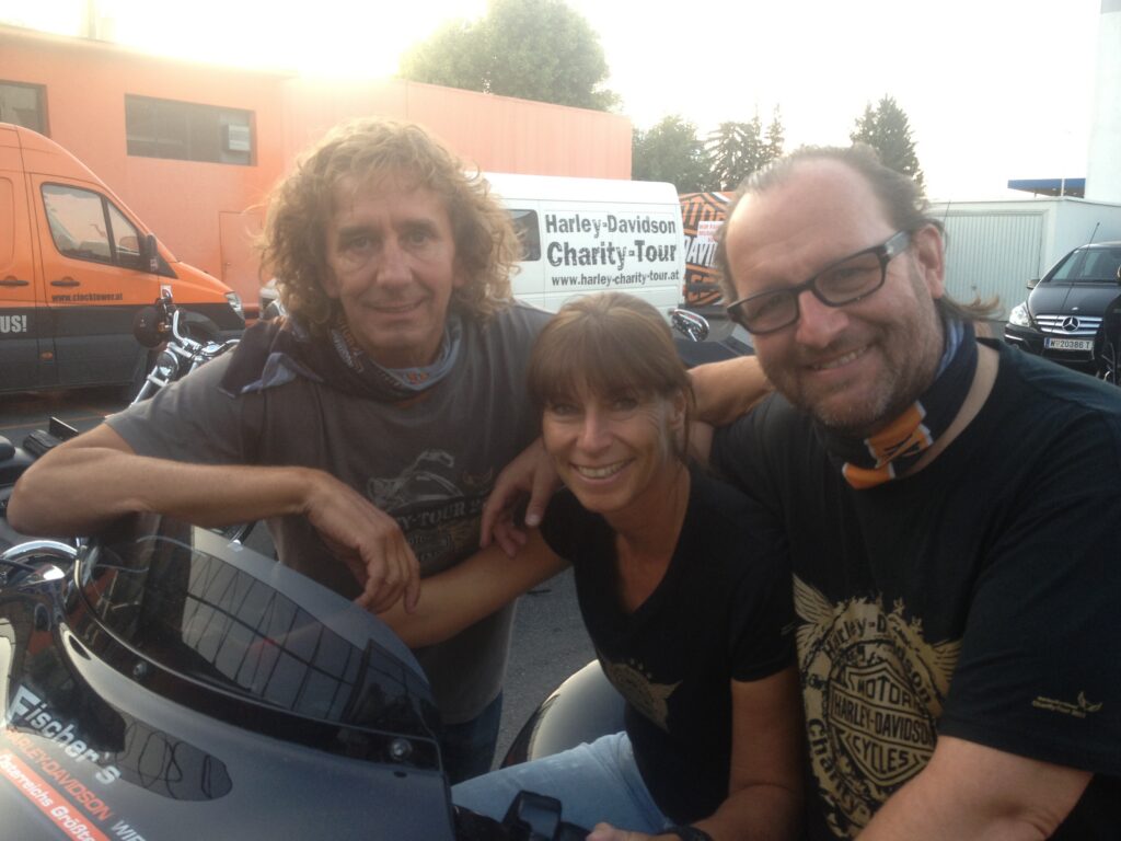 2013: Harley Davidson Charity Tour