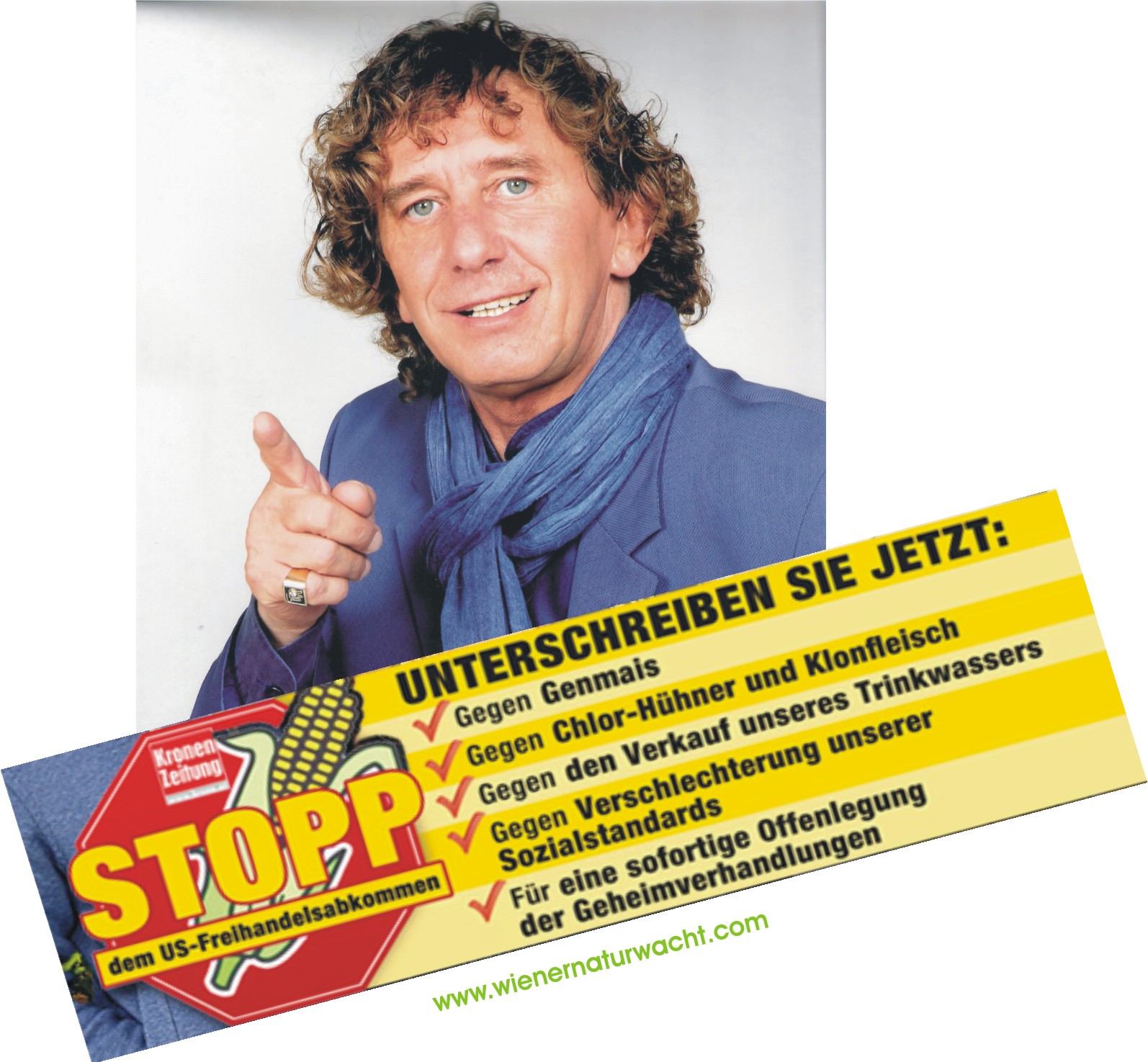 2914: Tony Rei, Zauberkünstler Wien Stoppt TTIP