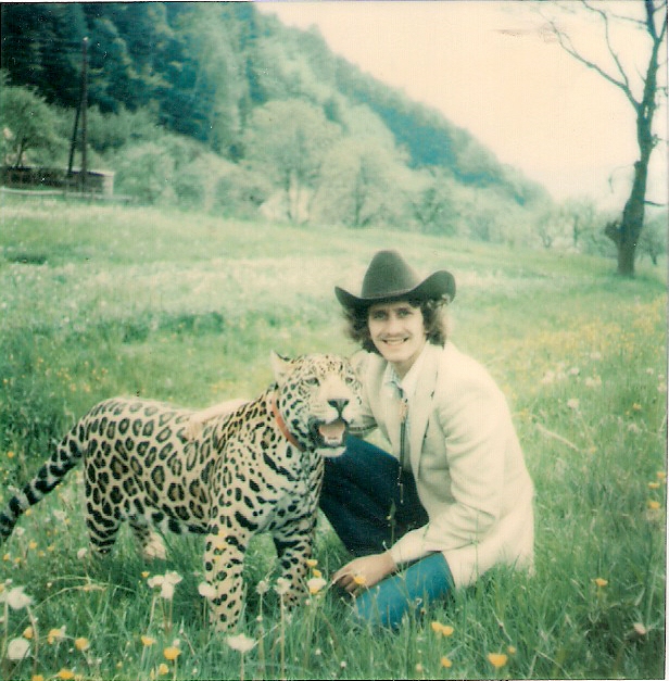 1981: Tony Rei mit seinem Jaguar Reza