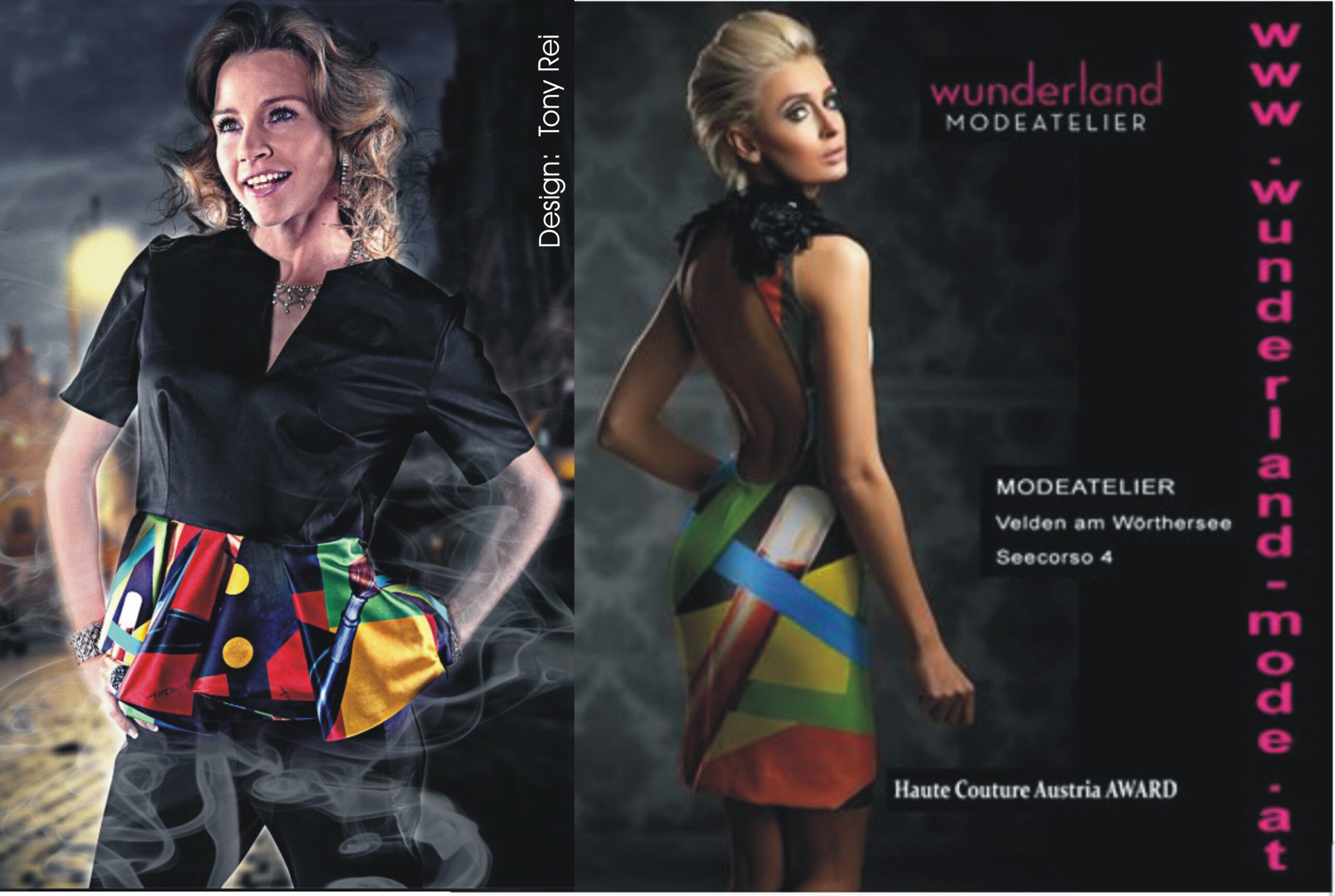 2014: Tony Rei´s Mode mit Wendy Night