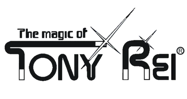 Tony Rei Logo im Website-Header